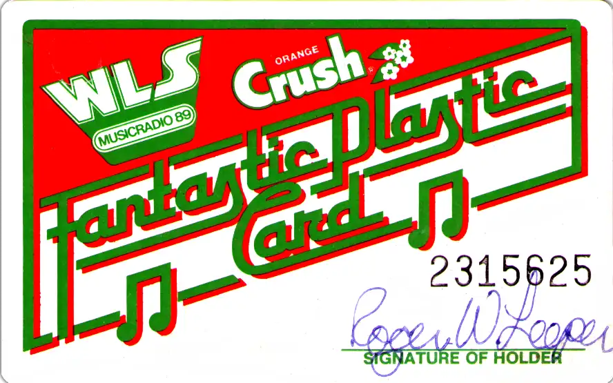 My WLS Fantastic Plastic Card